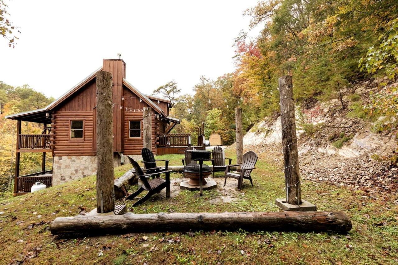 Smoky Mtn Hideaway - Cabin W/ Hot Tub & Pool Table Villa Sevierville Exterior foto